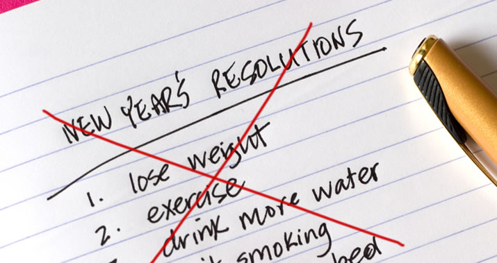 Say NO to New Year's Resolutions